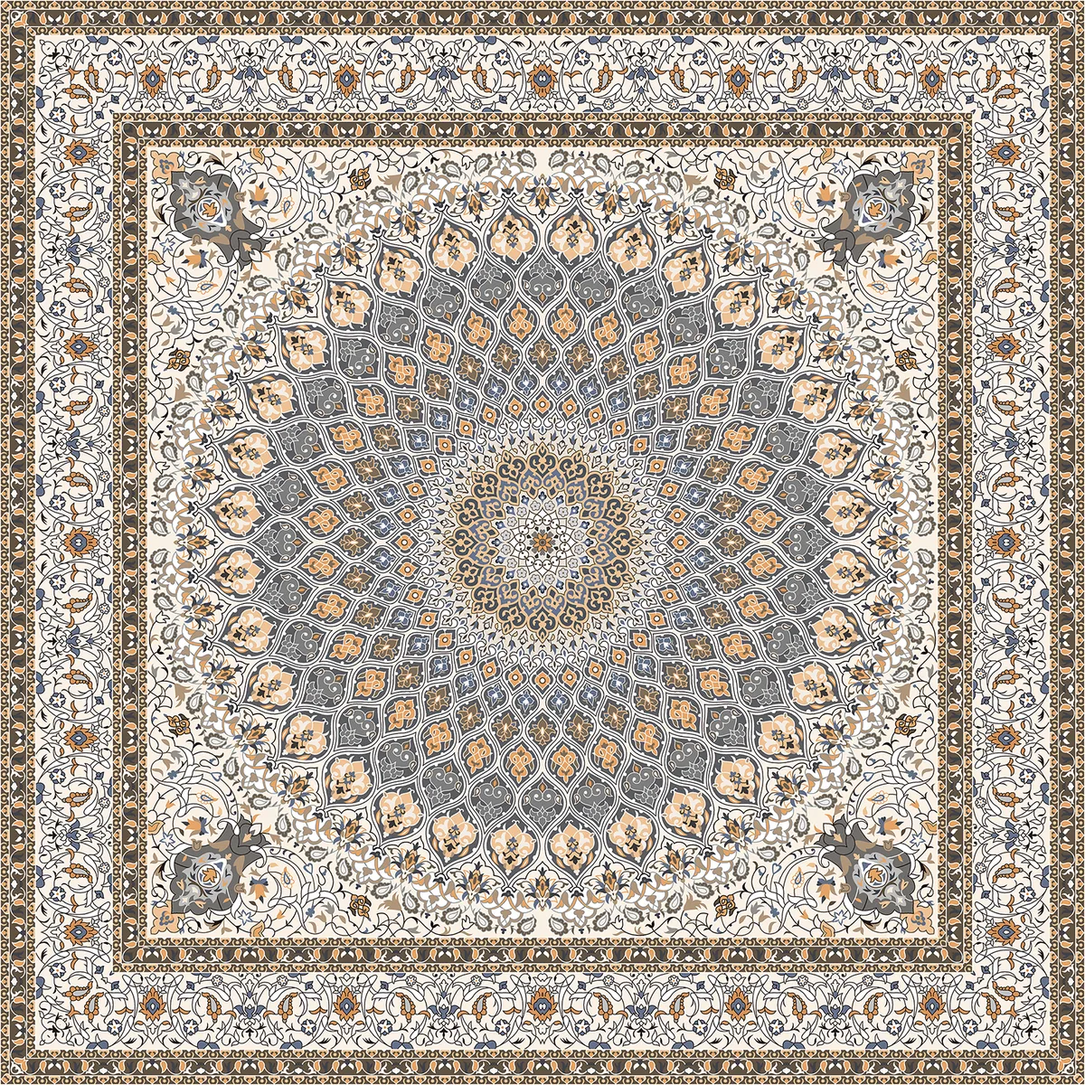 CRV - 902 — carving ceramic tiles, view 1