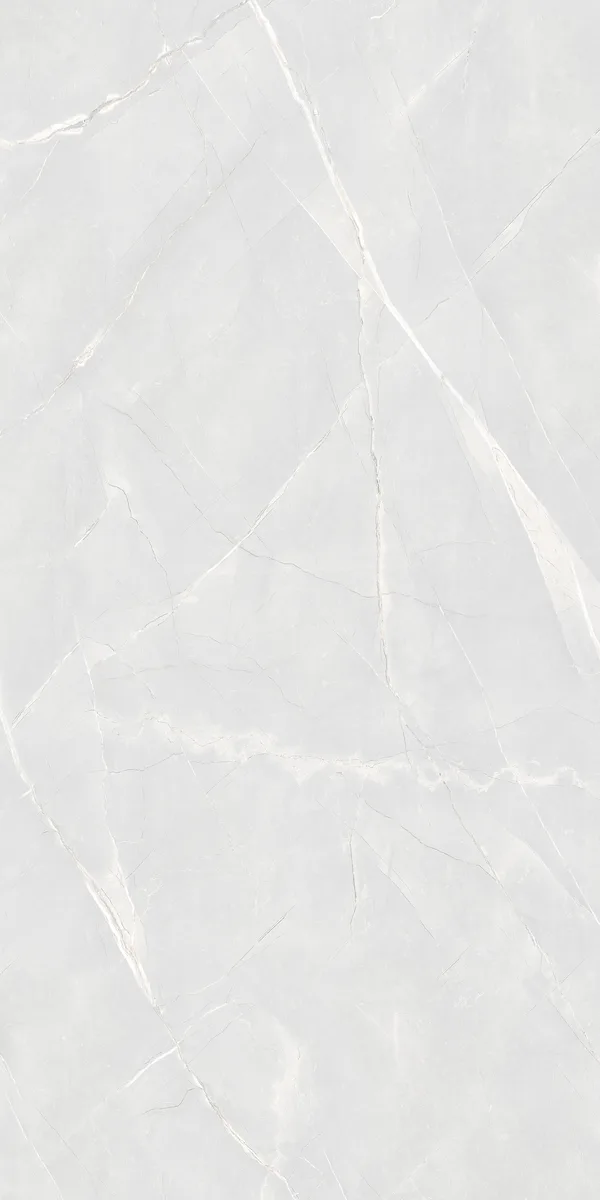 EL ARGENTA WHITE — glossy vitrified porcelain tiles, view 3